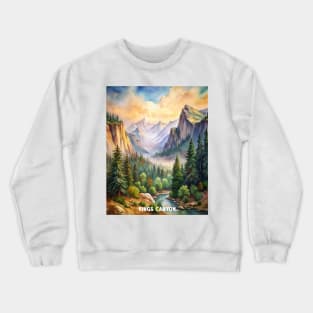 Kings Canyon National Park Crewneck Sweatshirt